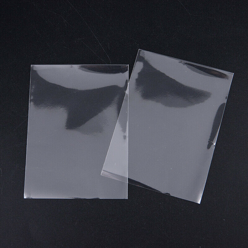 100Pcs 65*90 Transparent Collection Card Film Card Game Protector Kill Slee Kt