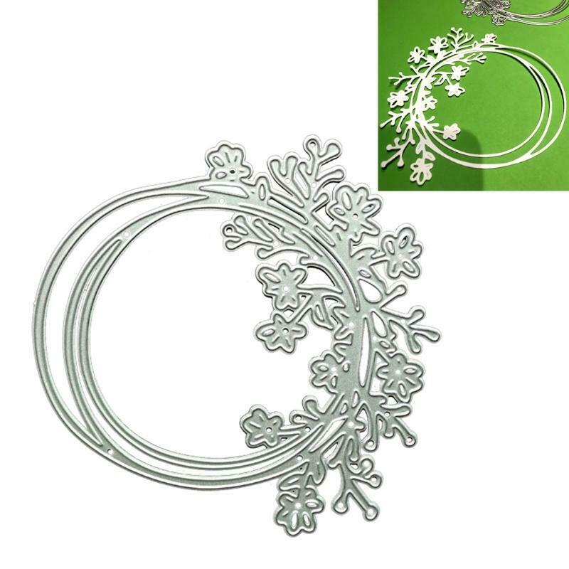 Flower Frames Metal Cutting Dies DIY Decorations Creative School Home Ornaments