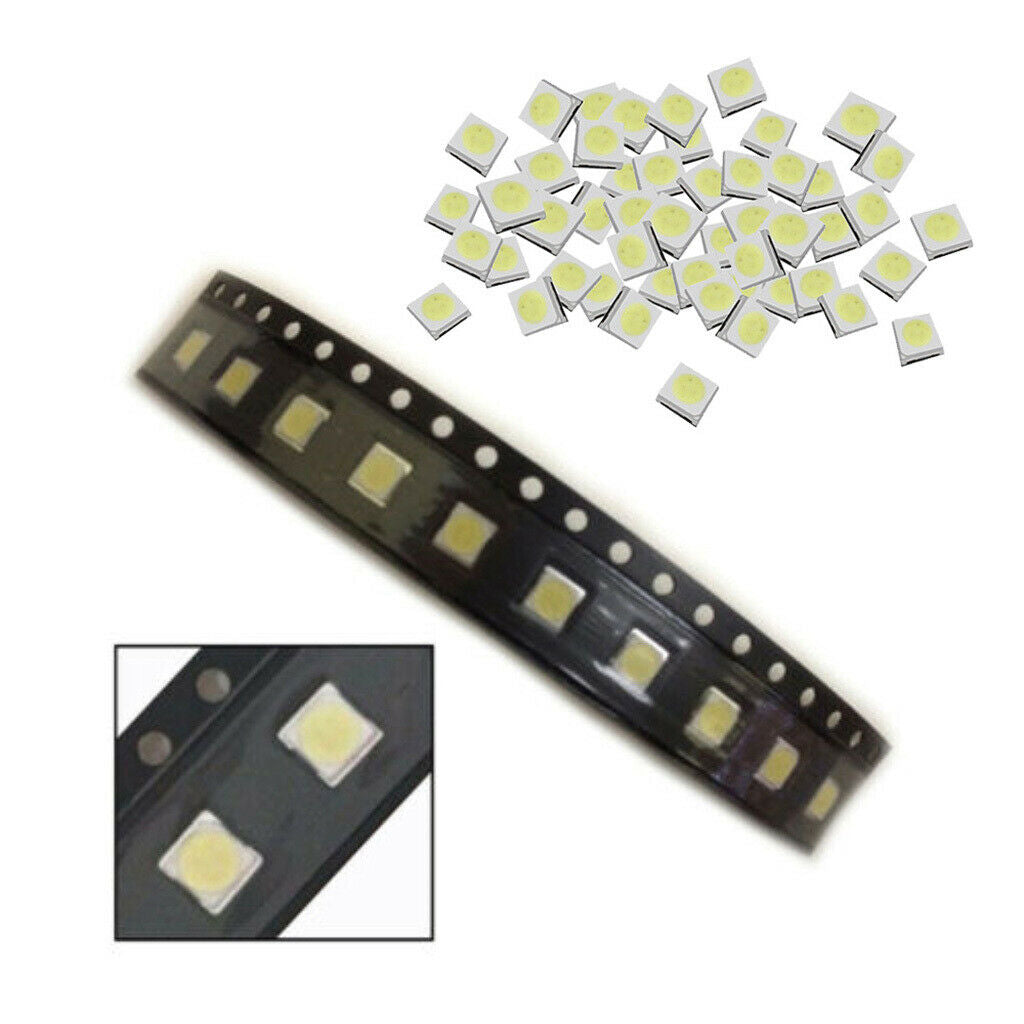 50 Pcs. LED Diodes Light-emitting Diodes For Modeling, 2 W, White