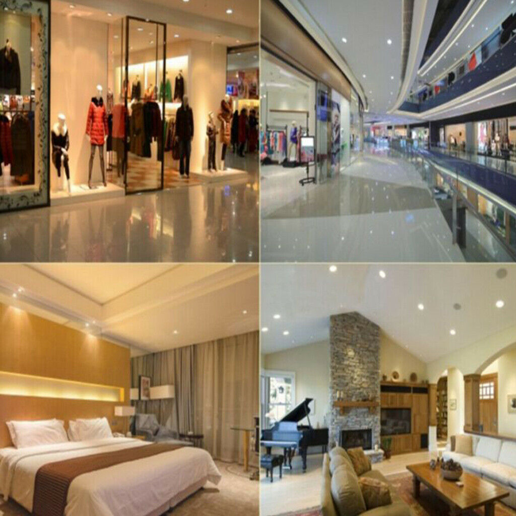 Recessed LED Downlights Warm White Cold White 220-240 V Ceiling  Square-6500k