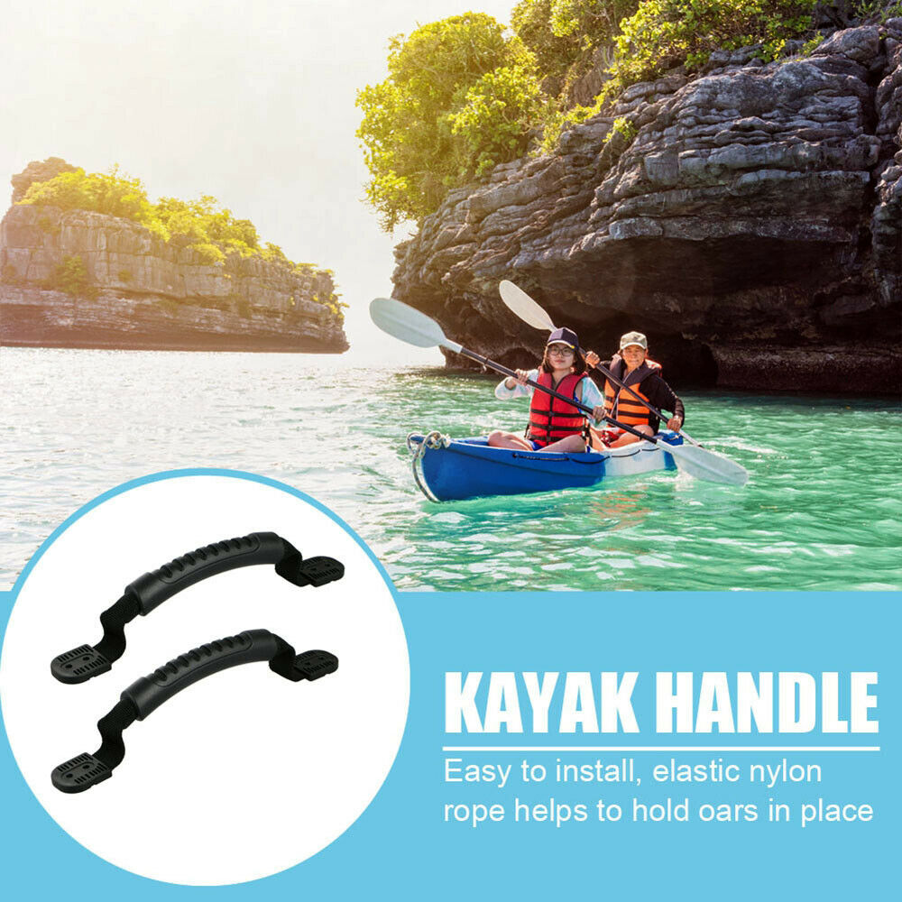 2Pcs Kayak Carry Handles Durable Canoe Boat Handle Replacement Accessory Kit LIN