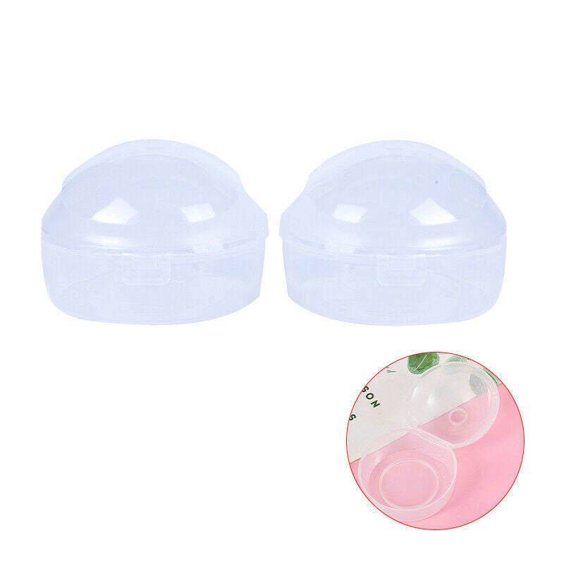 2Pcs New Baby Infant Soother Holder Pacifier Dummy Box Travel Storage Cas.l8