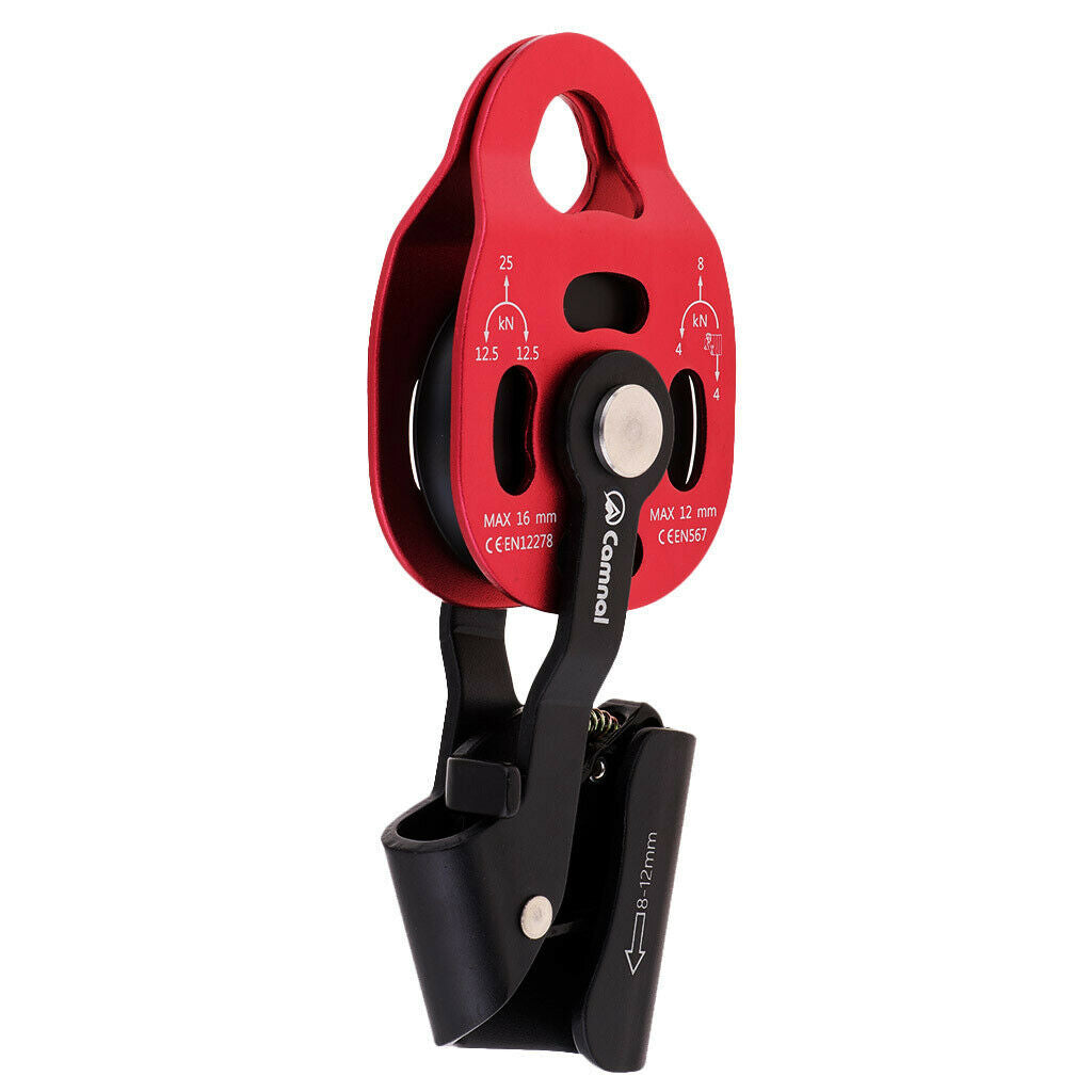 Heavy Duty Aluminum Tackle Pulley Lifter 880lb Capacity Rope Hoist
