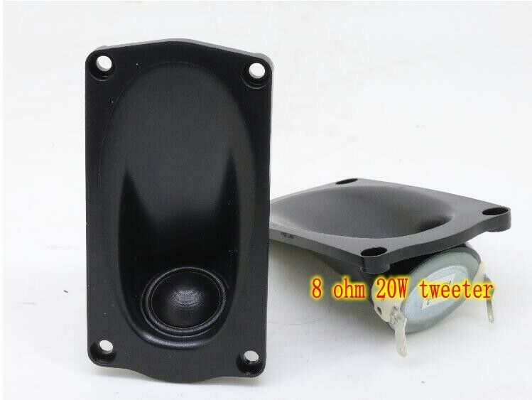 2pcs 8Ω 20W Tweeter horn Home Smart Audio Speaker Parts