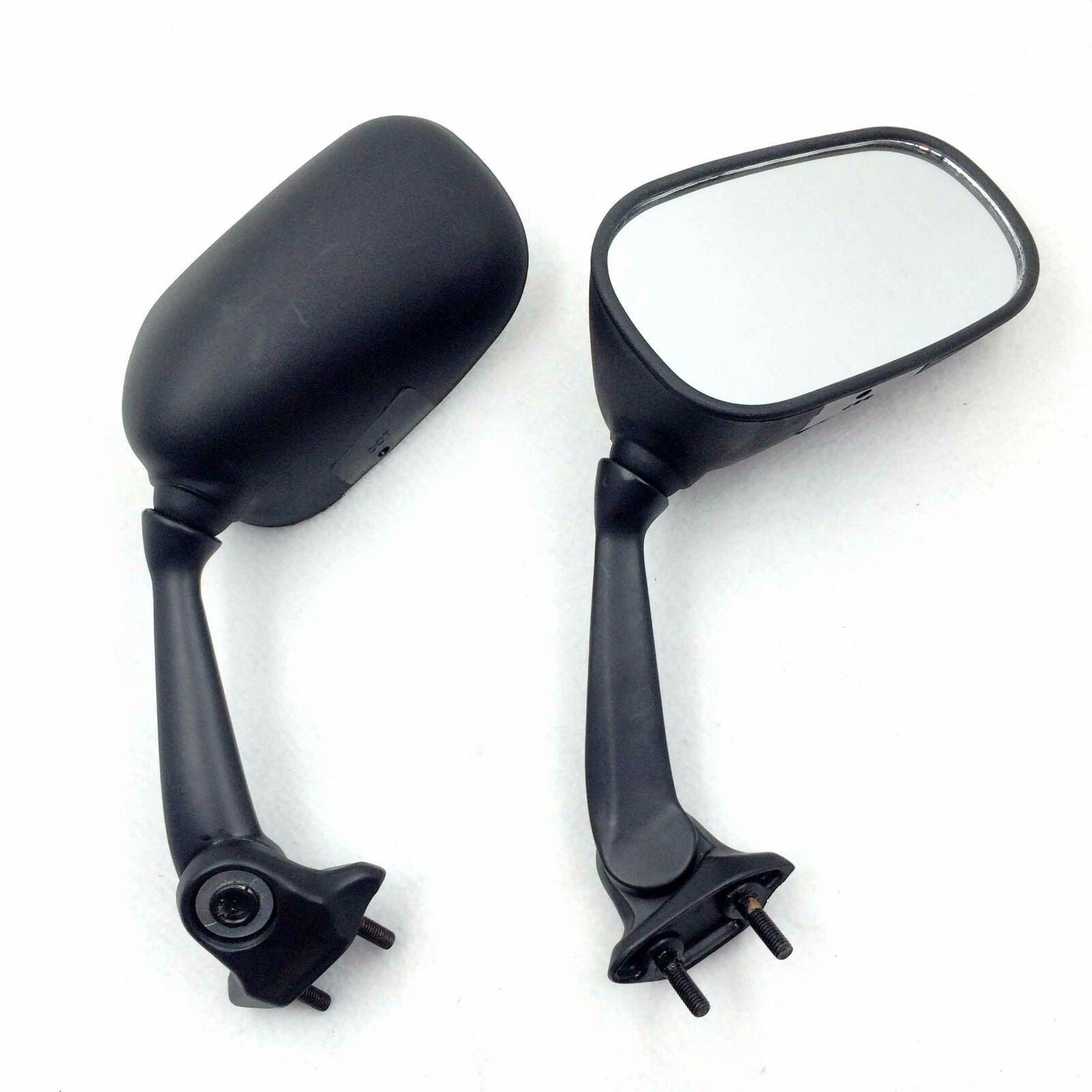 BLACK Replacement Racing mirror For 2008-2012 Yamaha R6 Yzf-R6 YZFR6