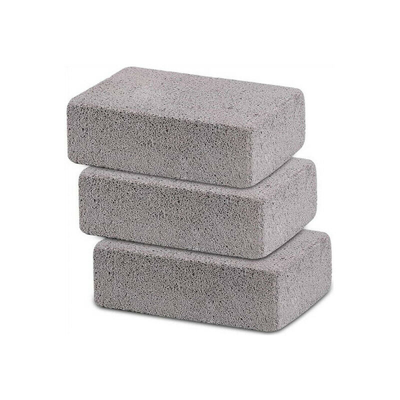 3pcs BBQ Grill Clean Brick Block Barbecue Cleaning Stone BBQ Racks GadgetsBDAU