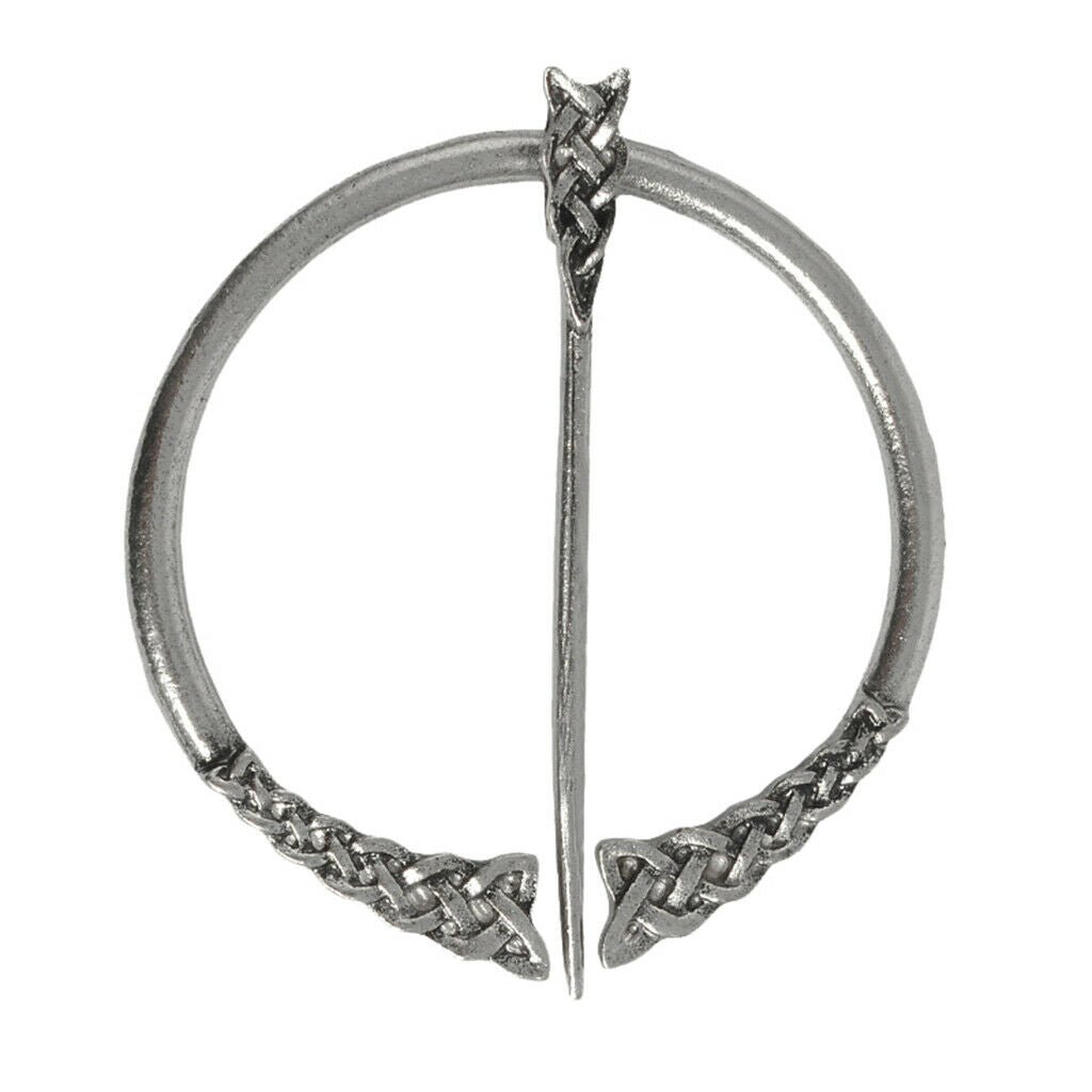 Viking Penannular Cloak Pins Celtic Brooches Medieval Jewelry Scarf Shawl Pins