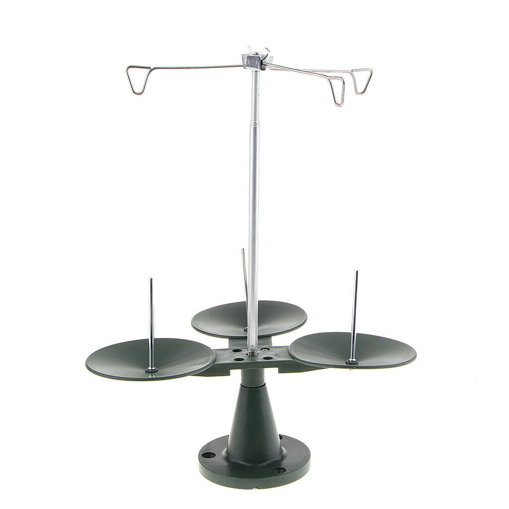 Metal Sewing Machine 3 Cone Spool Thread Stand Holder Tailors Sewing Tools