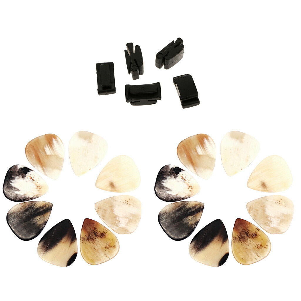 Set Of 16 Guitar Picks For Acoustic Guitar Electric Guitar Ukulele, Plectrum
