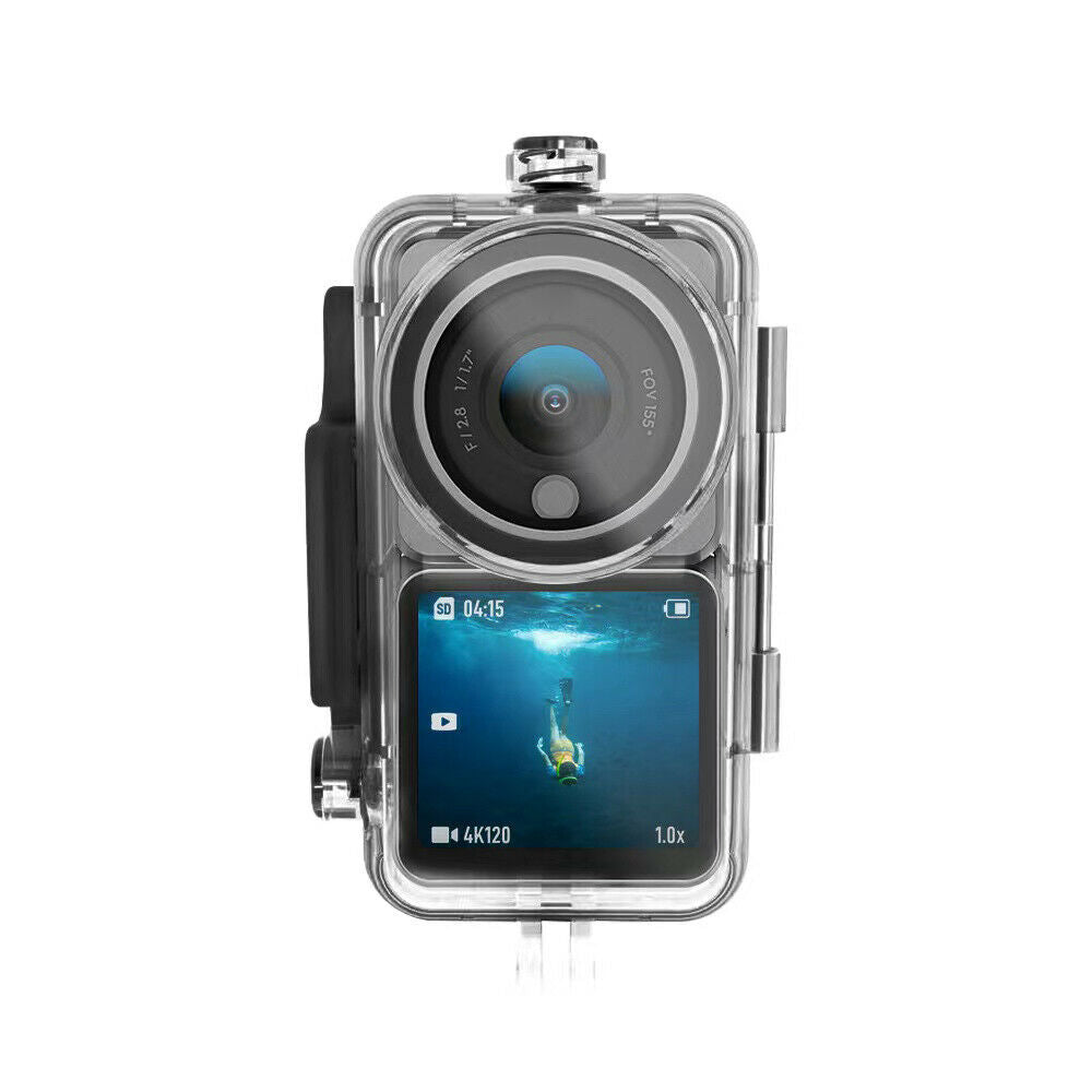 Waterproof 45M Diving Protective Housing Shell For DJI OSMO Action 2 Camera Dual