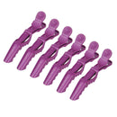 6PCS Makeup Hair Styling Clips Thick Hair Cutting Alligator Clips Barrettes