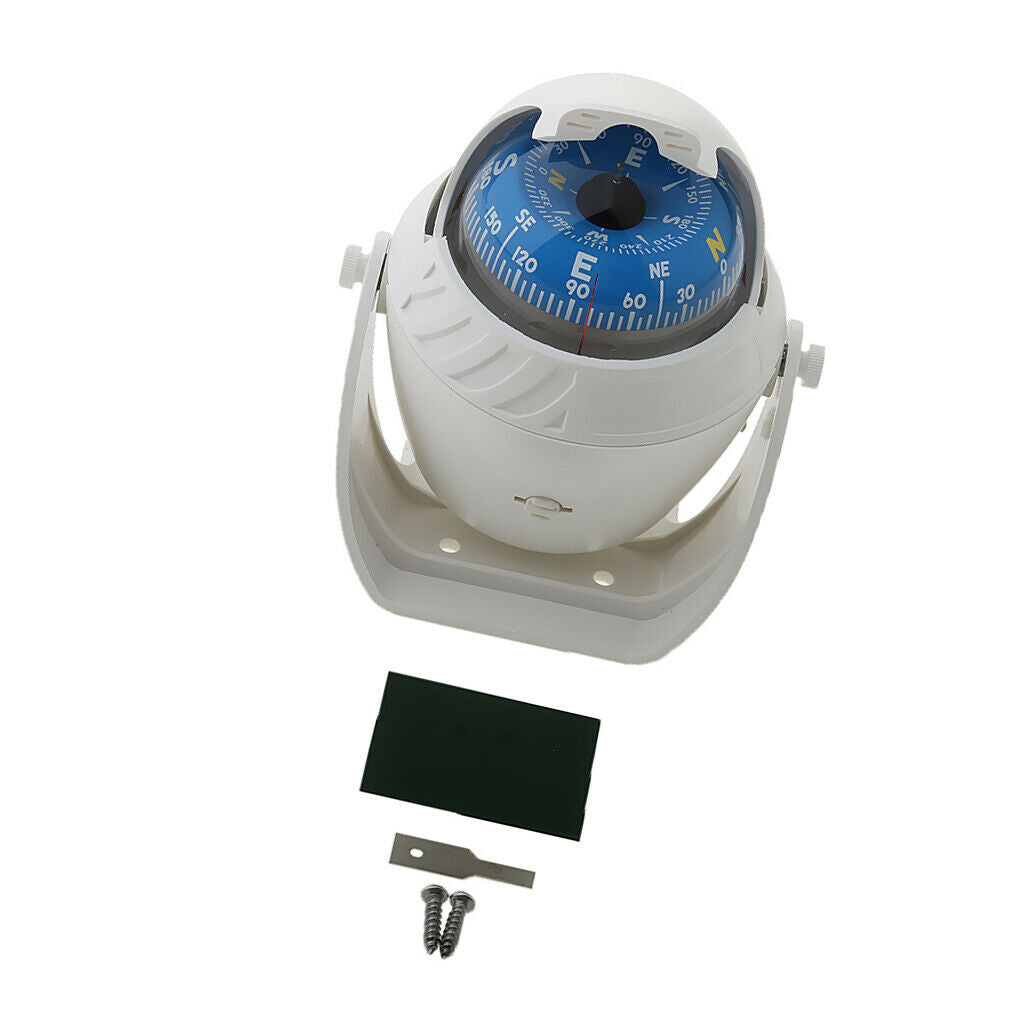LED Light Electronic Vehicle Car Navigation Sea Marine Boat Ship Compass New
