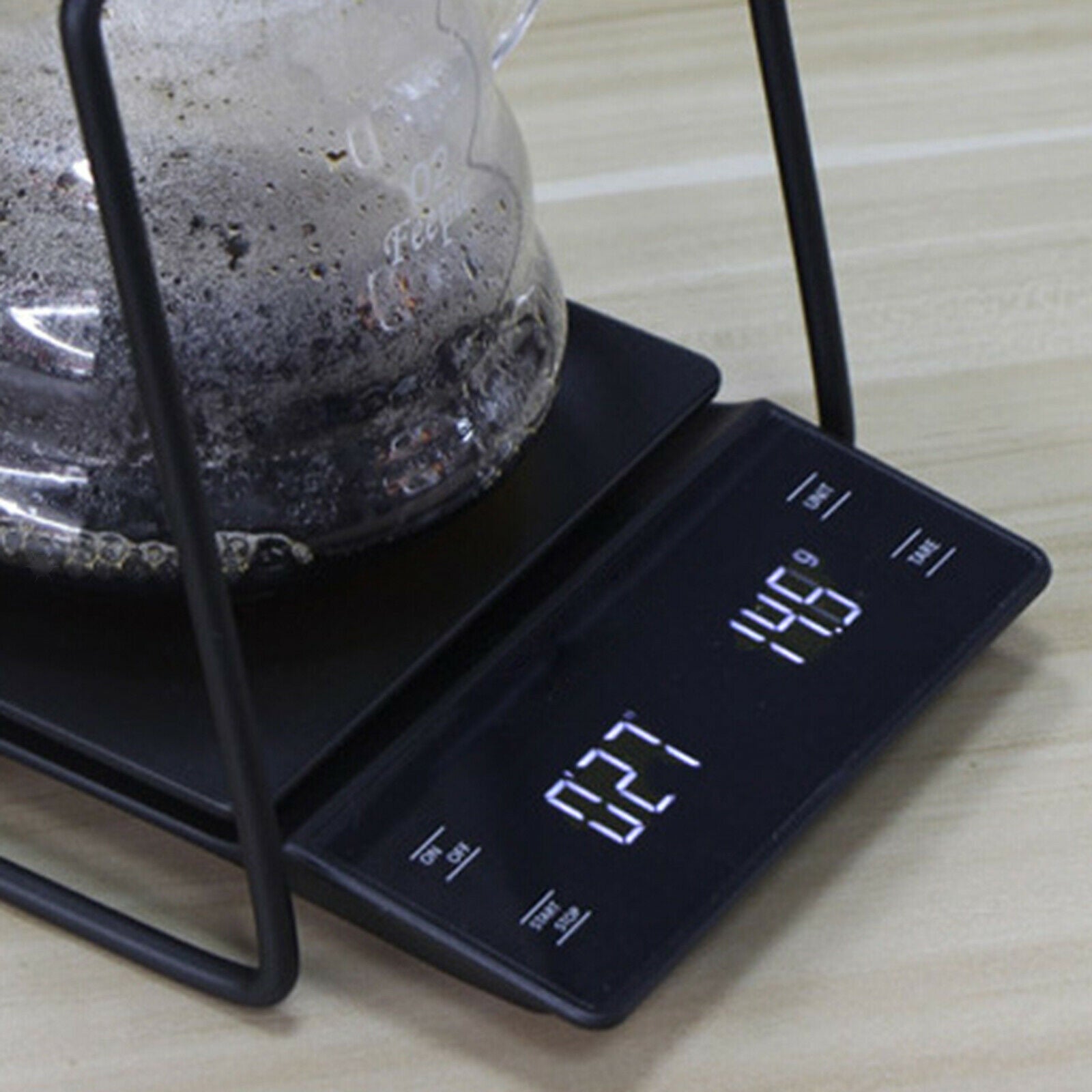 3KG/0.1g Smart Drip Coffee Scale Precision Coffee Pot Food Scale Household