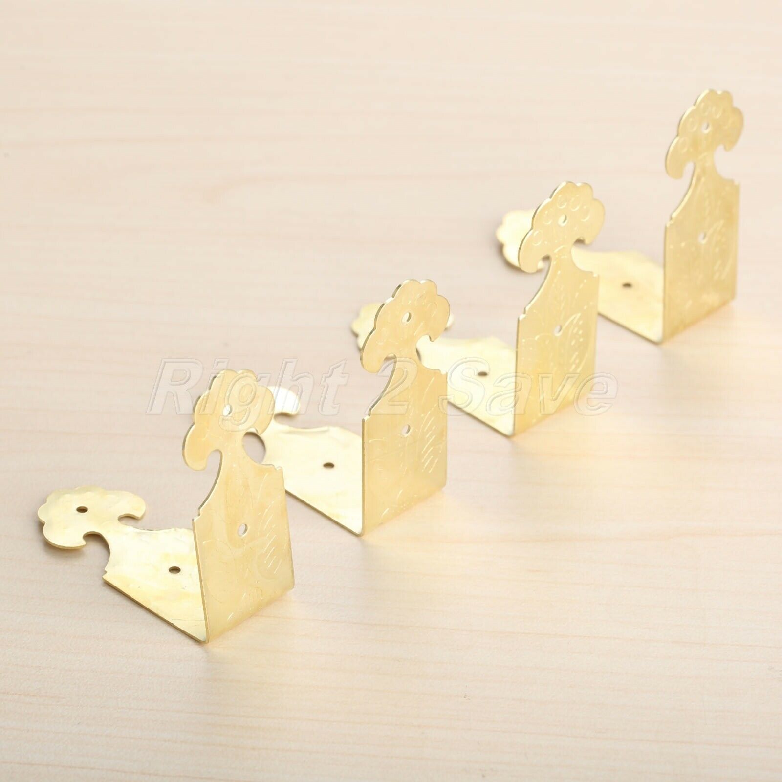 46mm*22mm Zinc Alloy Corner Decorative Protectors Desk Jewelry Box Corner Guards