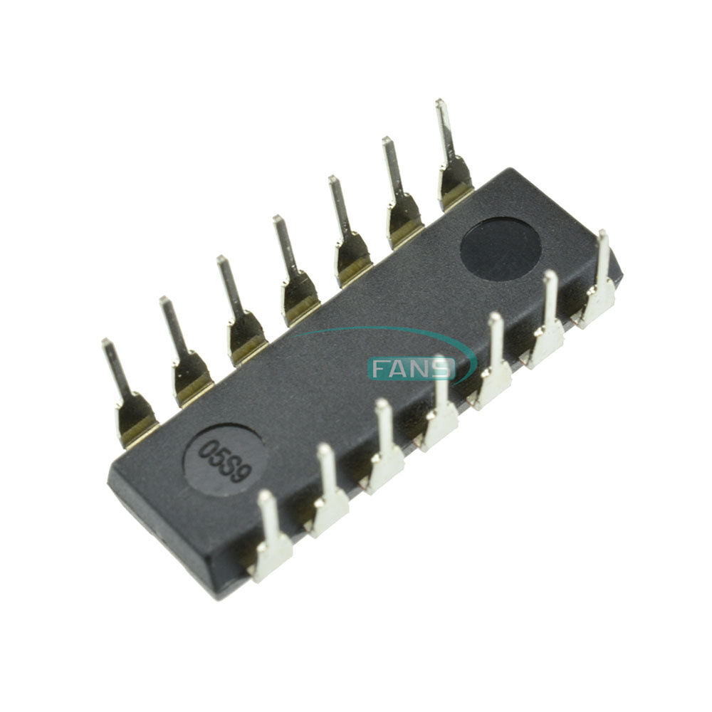 100PCS 74HC00N SN74HC00N IC DIP-14 QUAD 2-INPUT NAND GATE 14-DIP
