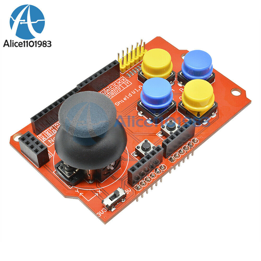 2PCS Gamepads JoyStick Keypad Shield PS2 for Arduino nRF24L01 Nokia 5110 LCD I2C