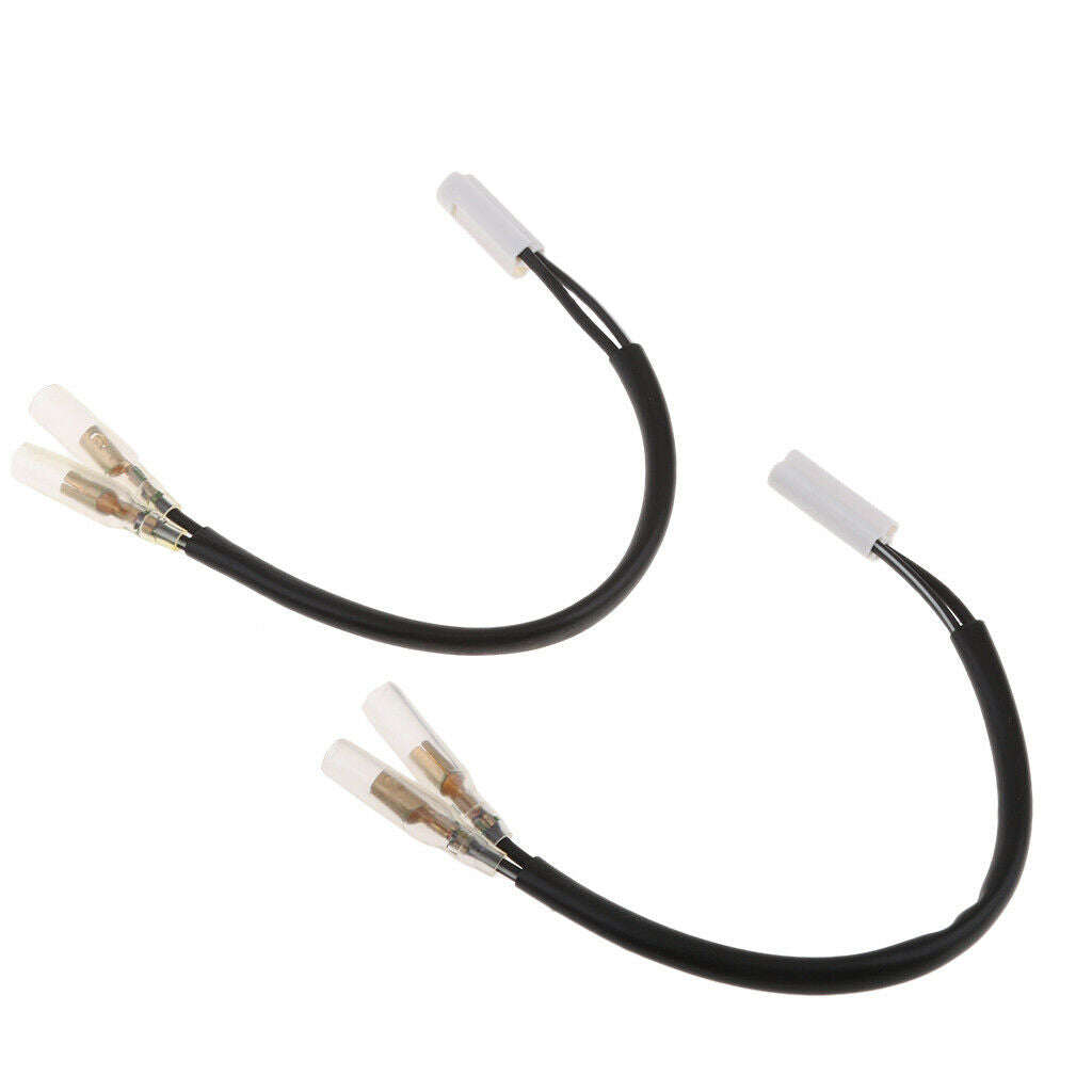 4x Turn Signal Wiring Adapter Plug For Yamaha R1 R6 FZ1 FZ6 FZ6R FZ8 FZN XJ6