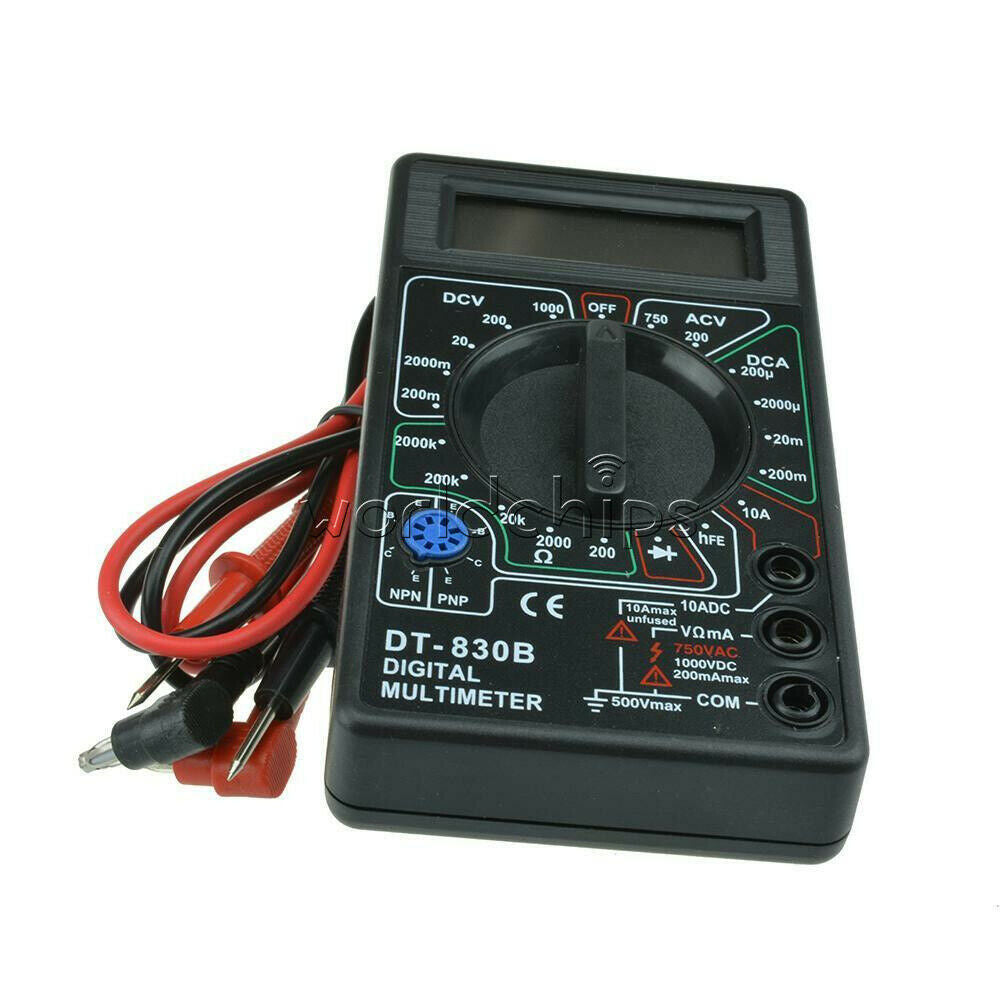 Digital DT-830B Multimeter AC DC Voltmeter Ohmmeter Electrical Multi Tester