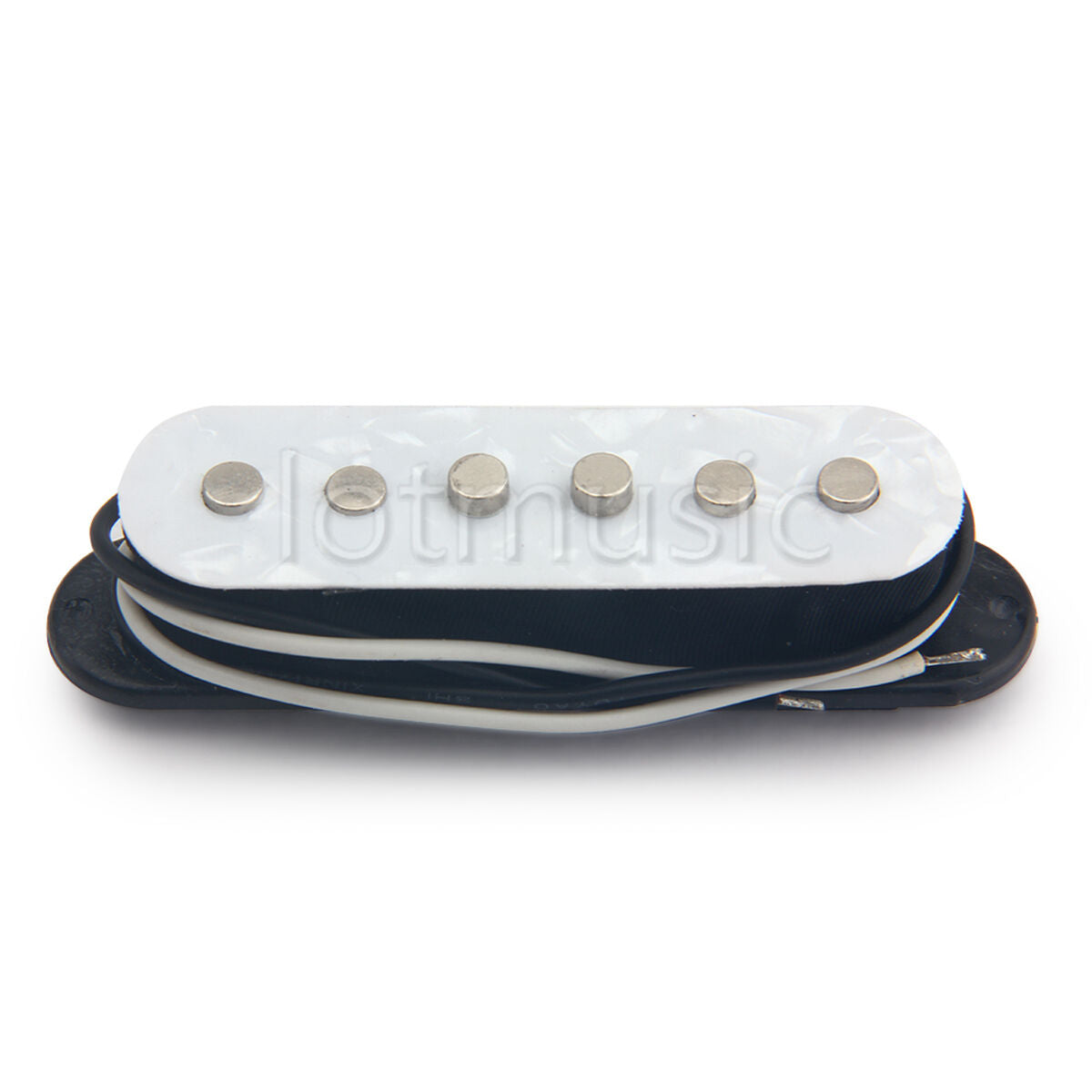 Single Coil Guitar Neck Pickup For Electric Parts White Pearlolid
