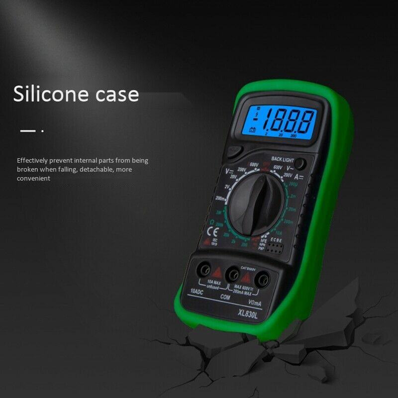 Voltmeter Voltage Ammeter Tester Portable Professional Oscilloscope Kit HandheL6