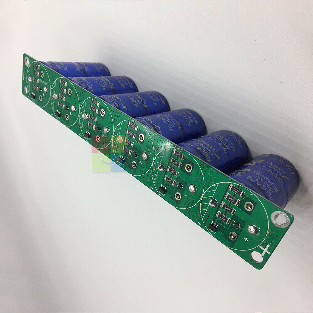 16V 83F Super Farad Capacitor Single Row 2.7V 500F Capacity Protection Board