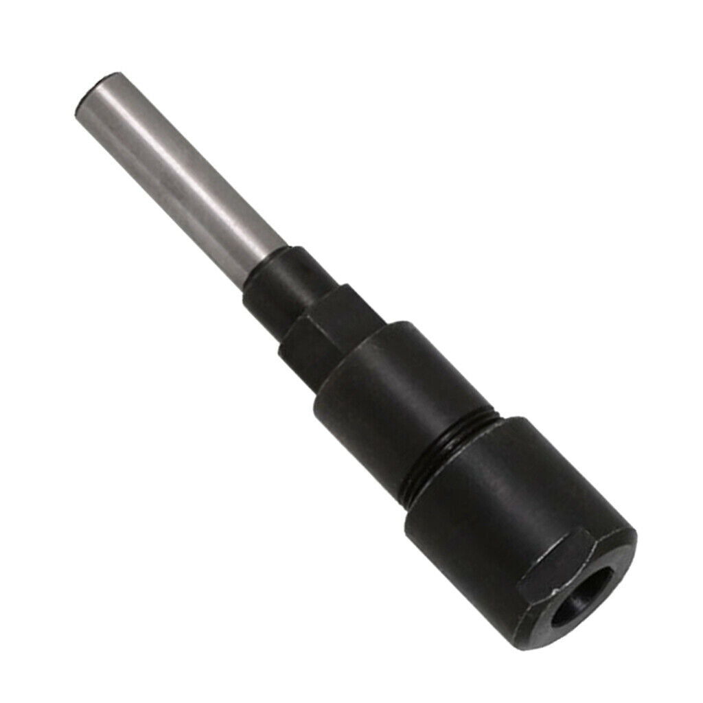 Set of 2 Extension Rod Trimming Extender Chuck Holder 1/4Inch&8mm Shank