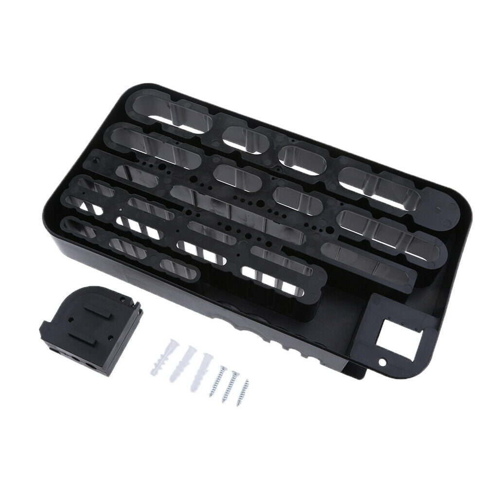 Battery Storage Holder Organizer &Battery  72pcs AA AAA 9V C D Battery