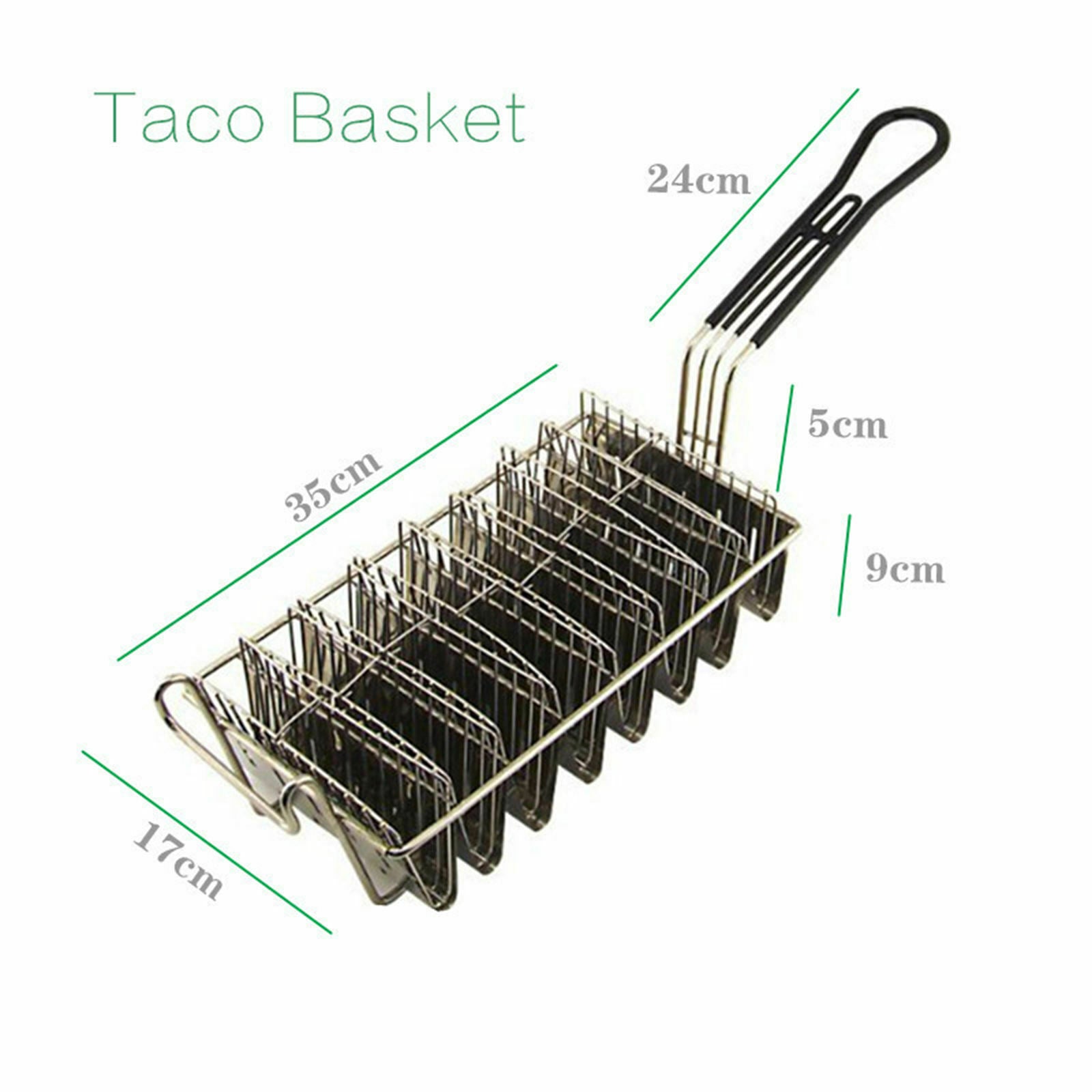 Taco Basket Taco Holder Stand 8 Shells for Home Restaurant