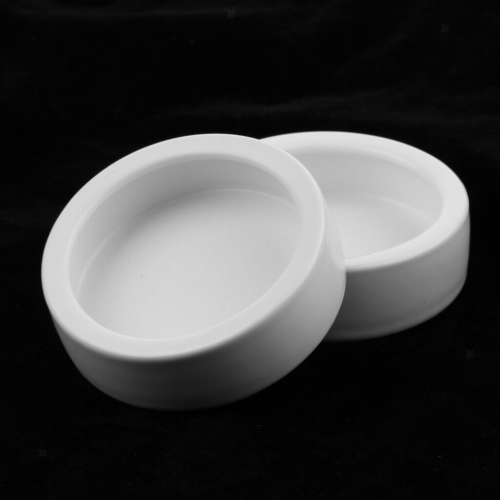 4Pcs Reptile Feeder Ceramics Reptile Lizard Food Bowl Anti-escape