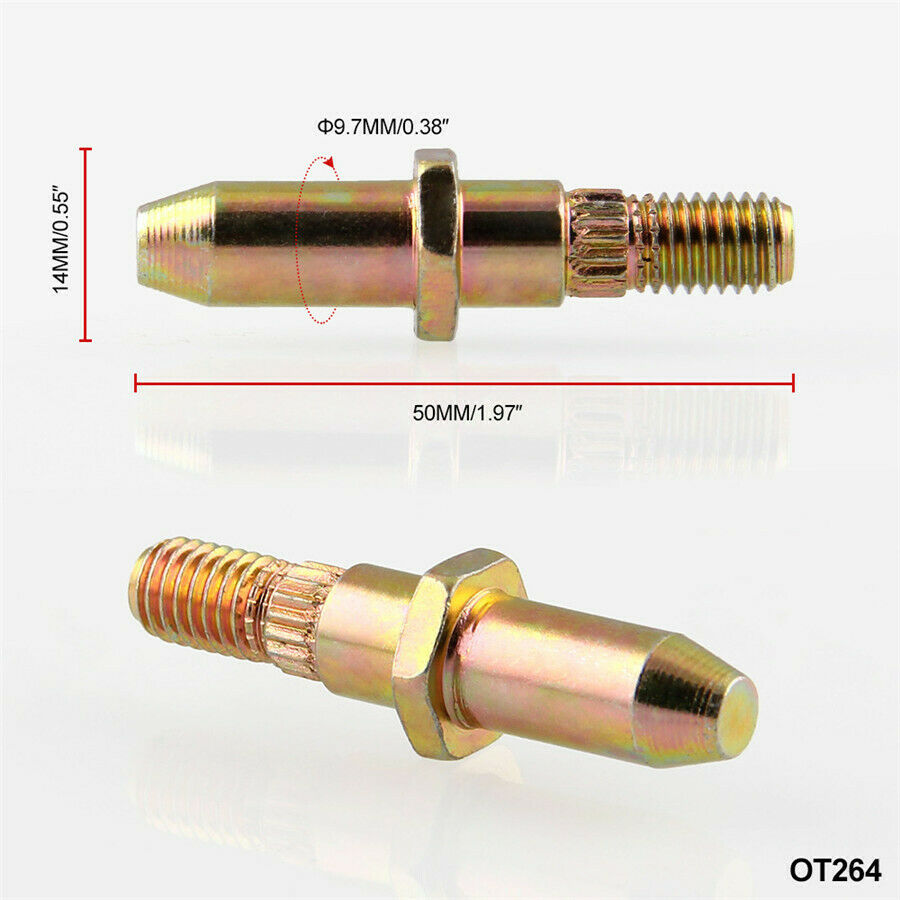 Car Truck Door Hinge Pins Flat Washer Locking Nut Bushing Kit For Chevrolet GMC
