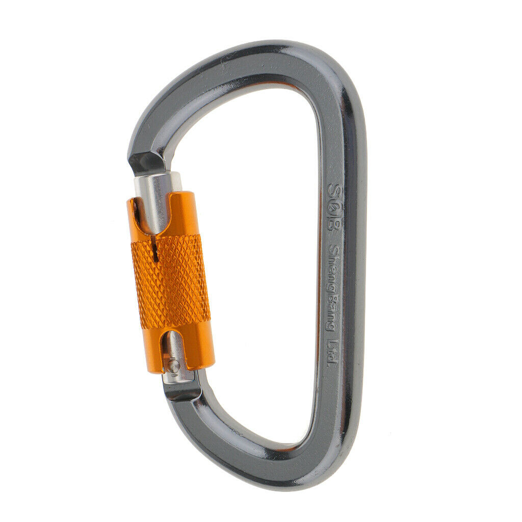 Climbing Carabiner, Auto Locking Carabiner Clips, Heavy Duty for Climbing and