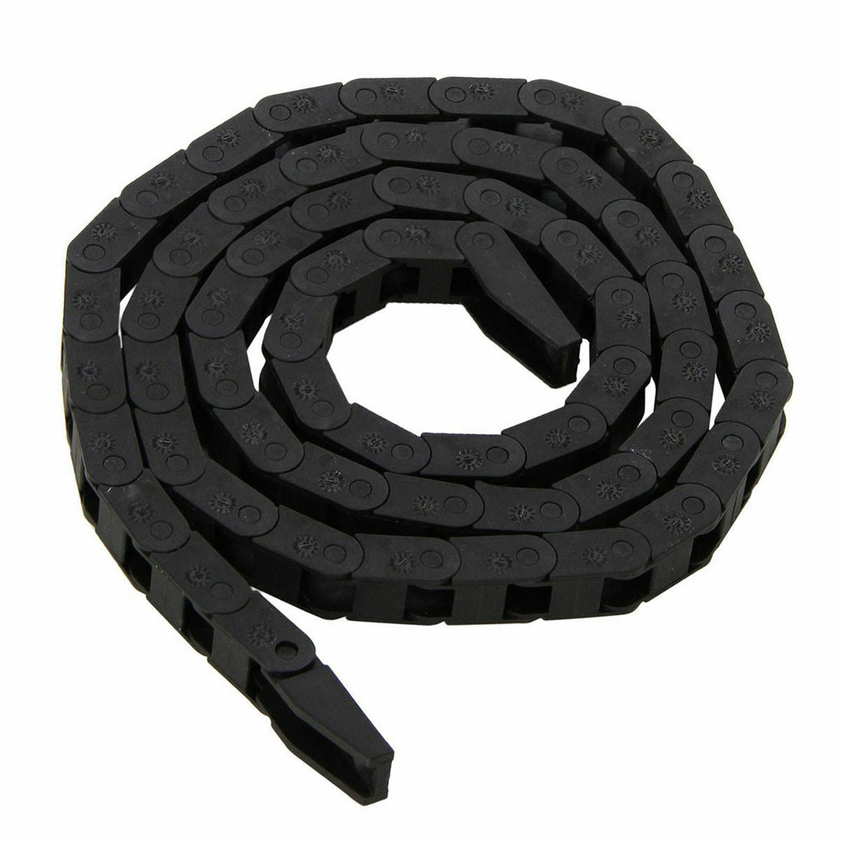 Plastic Nylon Drag Chain Towline Carrier Wire Cable  Machine Tool 7 x 7mm