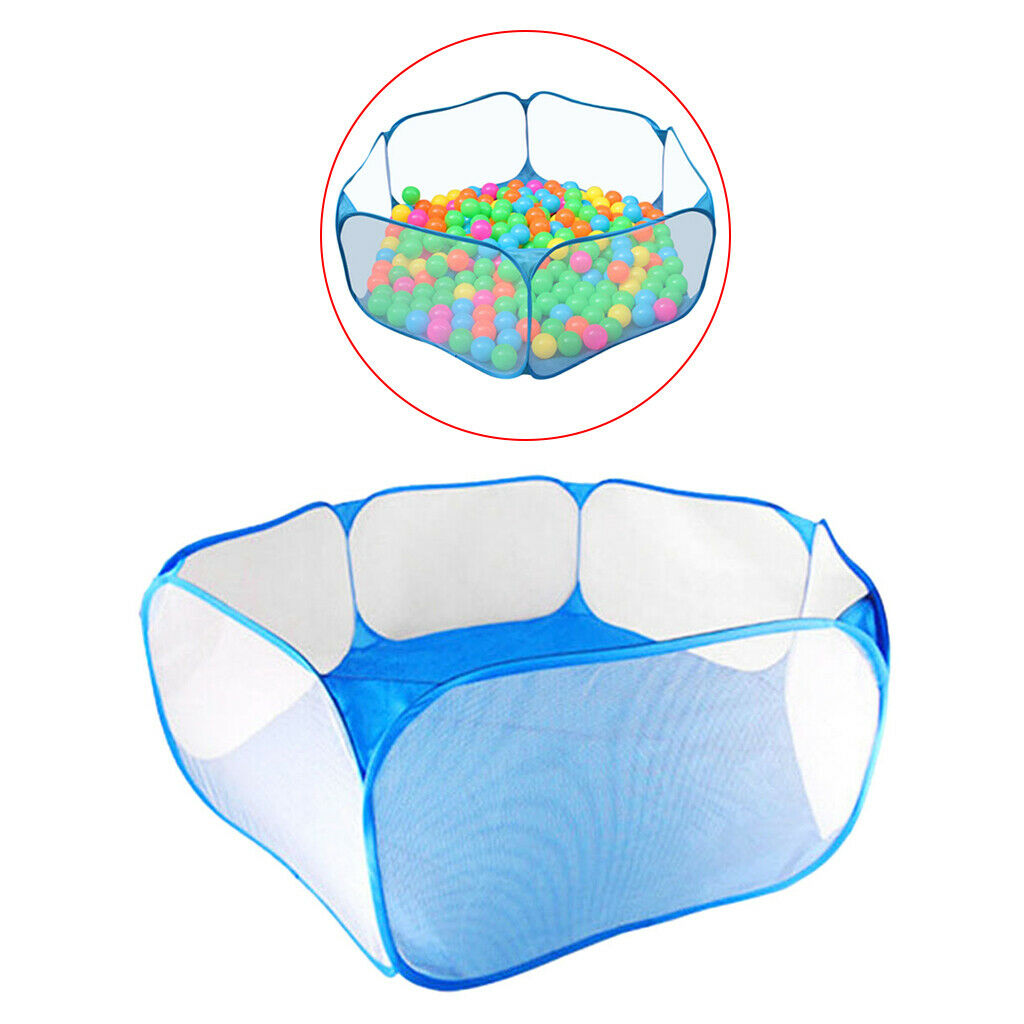 Children Ocean Ball Pit Pool Creative Play Tent Birthday Toys Gift Blue