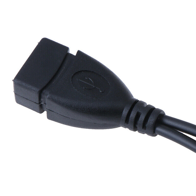 2 in1 Micro USB Male to Female to USB 2.0 Power Charging OTG Adapter Cable s TH