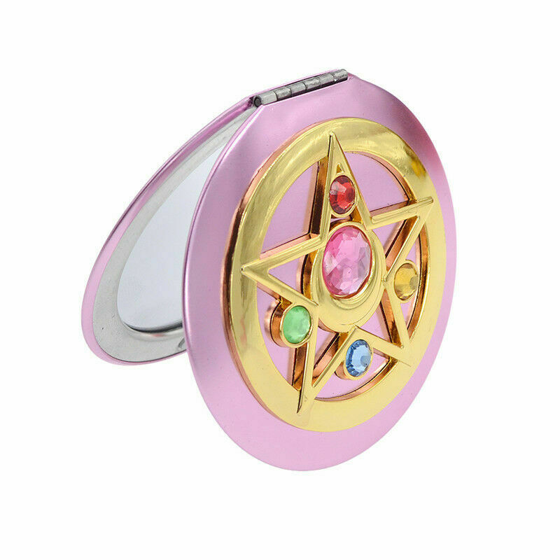 Anime Sailor Moon Make up Mirror Cosmetic Portable Womens Beauty Travel Tool Acc