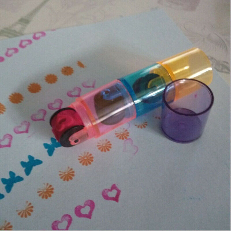 3Pcs Kid Colorful Image Learning Stamps Seals Educational DIY Drawing Toys -Y1