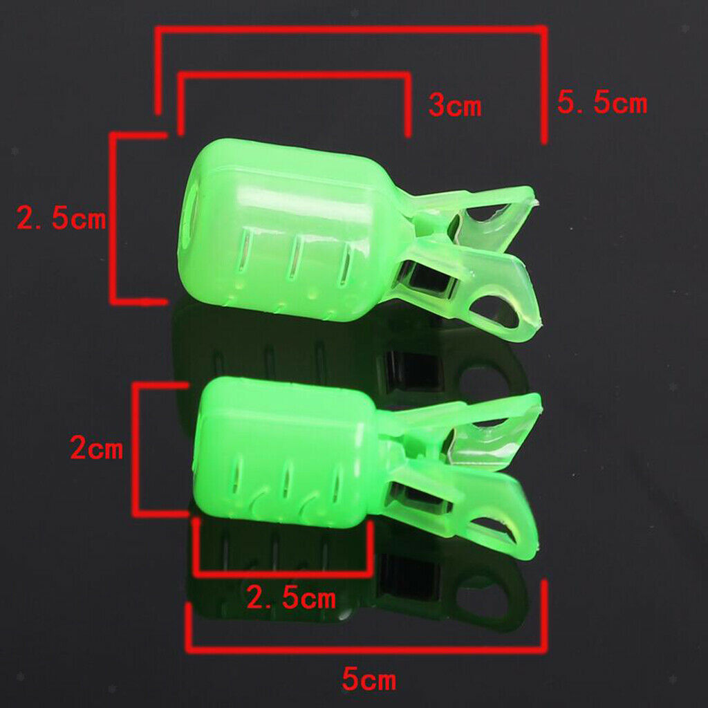 Pack of 10 Portable Squid Jig Hook Protector Fishing Jigs Lure Covers L
