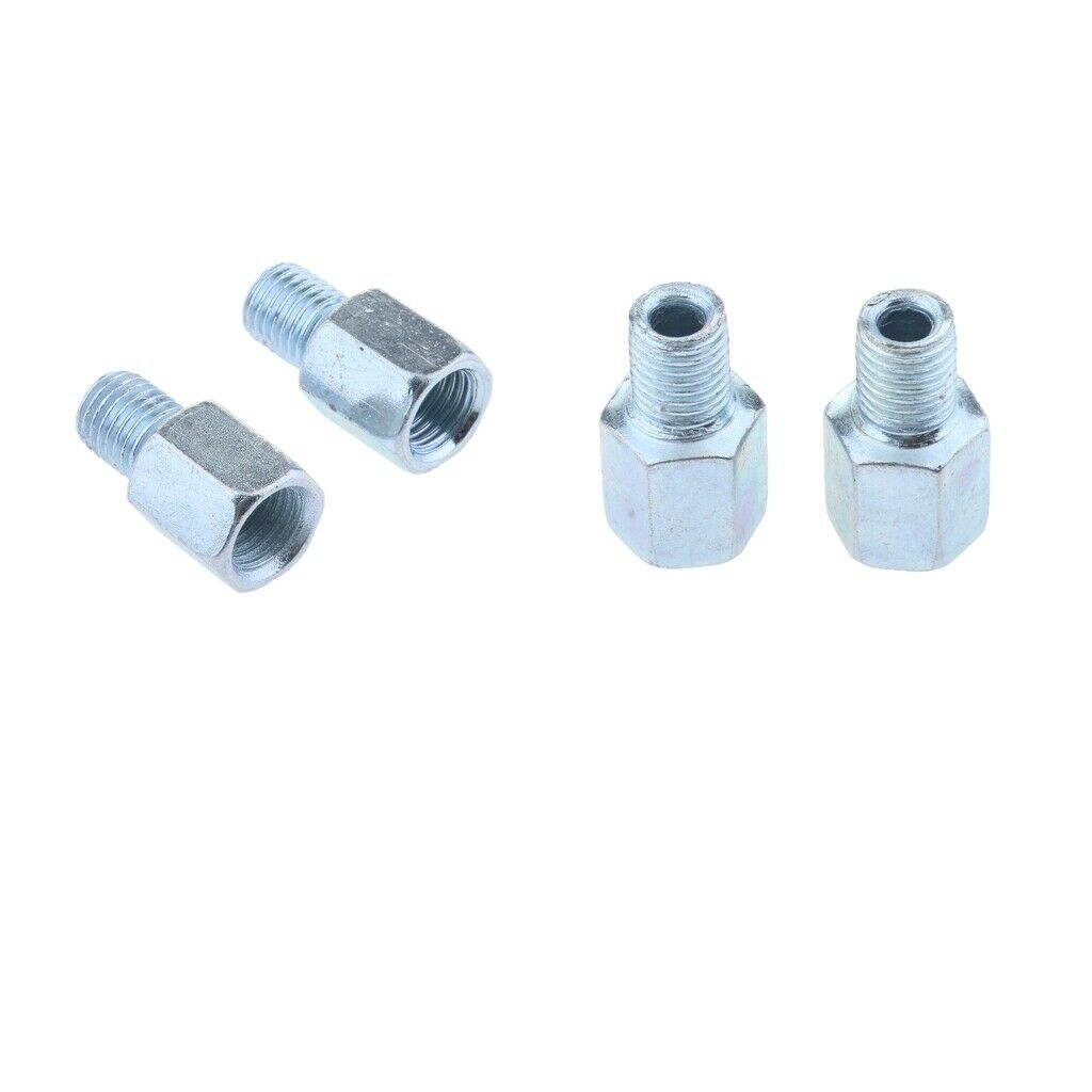 Motorcycle Mirror Adapter LH10mm/RH10mm to RH10mm/RH10mm Thread - Rear View