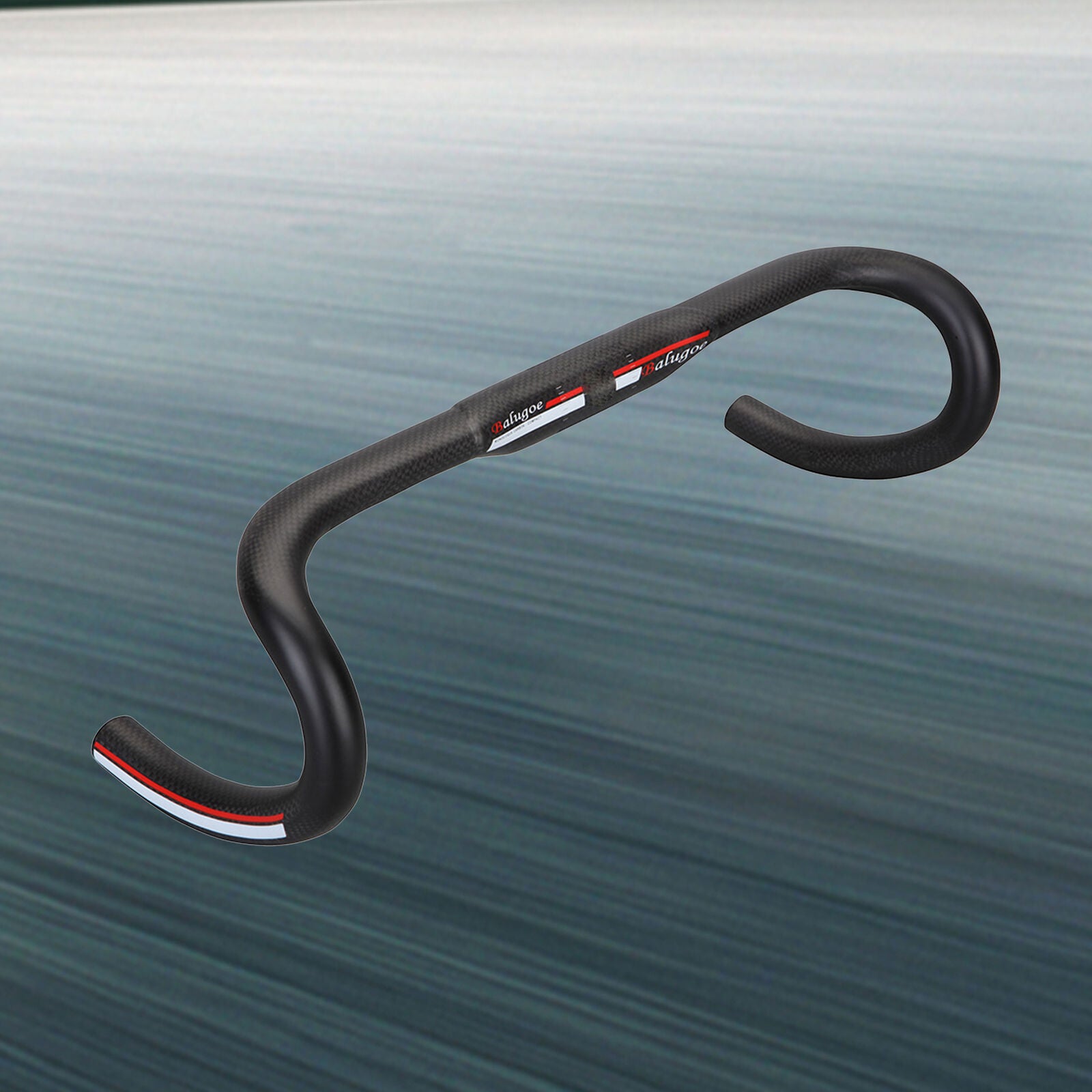 Black BALUGOE Bicycle Handlebars Pressure Resistance Anti-Shock Carbon Fiber