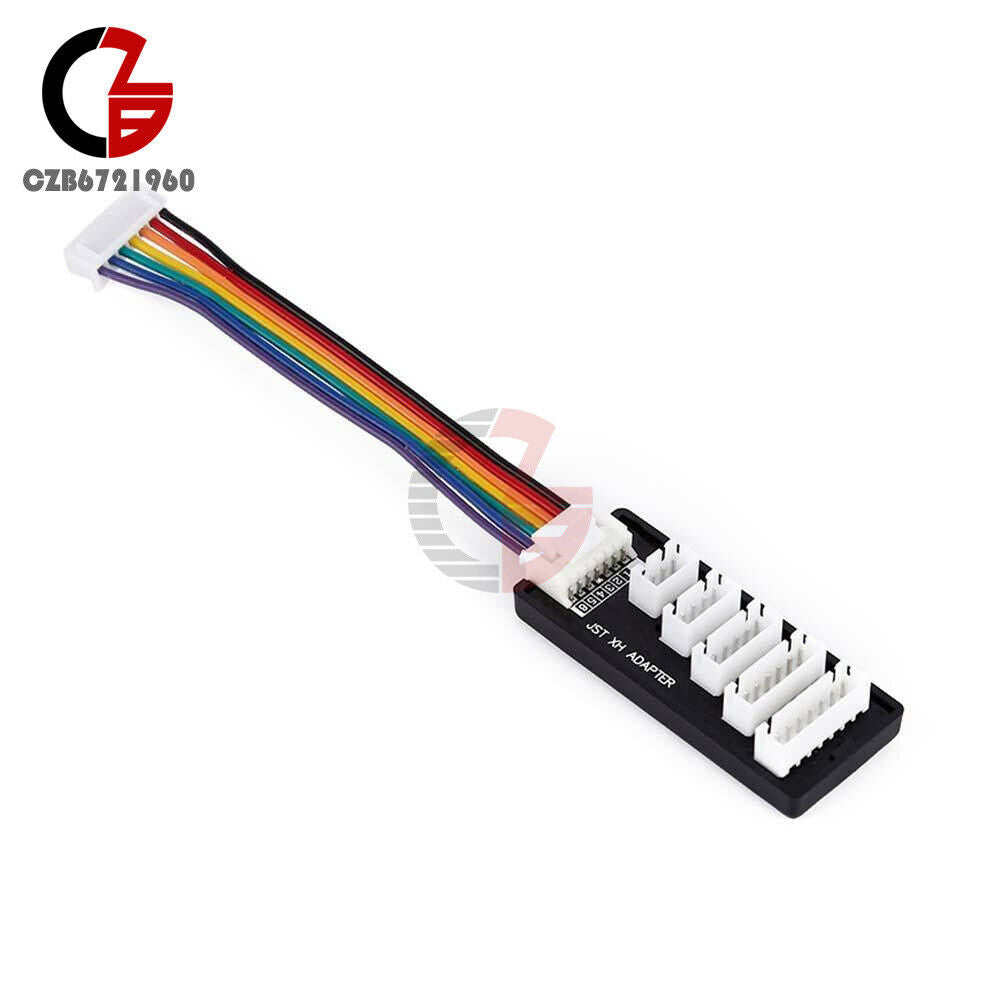 Balance Charger Expansion JST XH Adapter Board RC Lipo Battery Charging 2S-6S