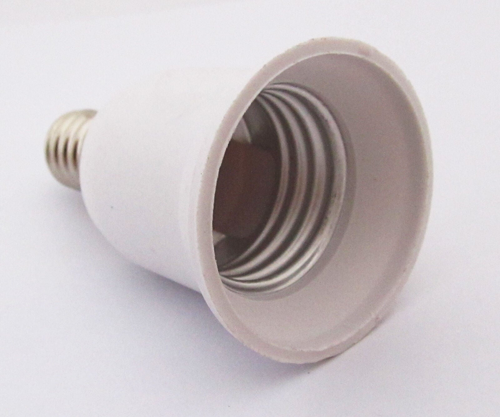 10pcs Base LED Light Bulb Adapter Holder Socket Converter E14 Male to E27 Female