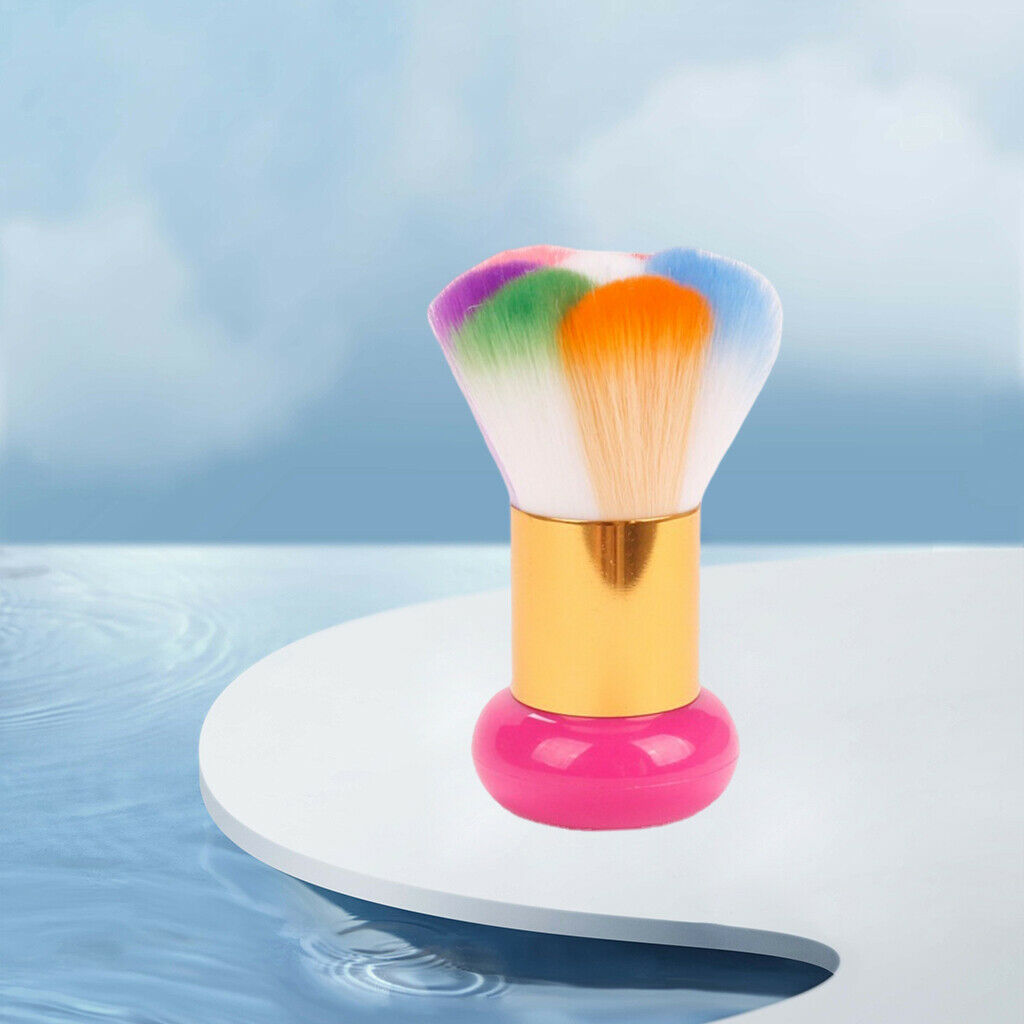 Professional Nail Art Soft Brush Powder Remover Cleaning Nail Art Tools