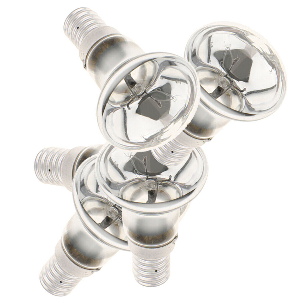 5Pcs Tungsten Filament Bulb Spotlight Bulbs Equivalent for Recessed Ceiling