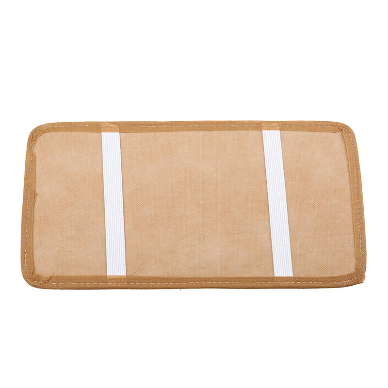 Sun Visor CD Organiser Storage Wallet Sleeve Holder Car Accessories Beige