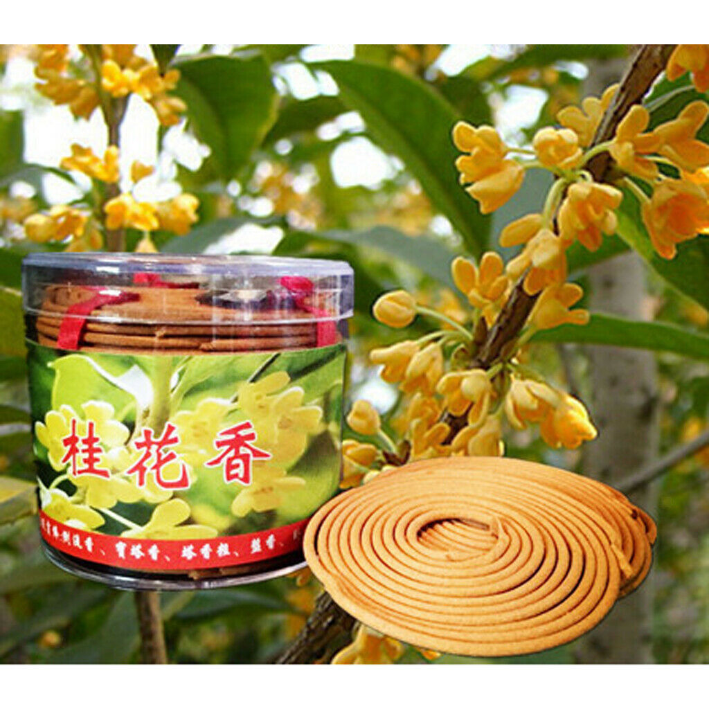 8 Box Coil Incense Jasmine Lavender Spiral Incense for Incense Burner Holder