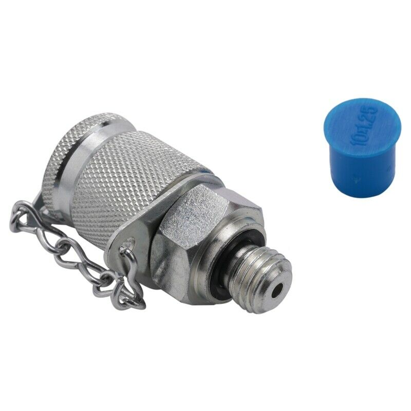 14Pcs Hydraulic Pressure Test Point Testing Coupling Adapter Set for HydraulicR8