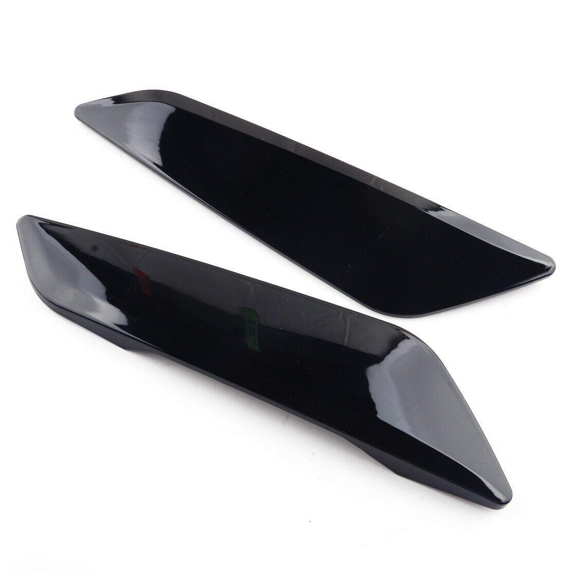 Pair Gloss Black Side Fender Air Vent Cover Trim Fit For BMW 5 Series G30