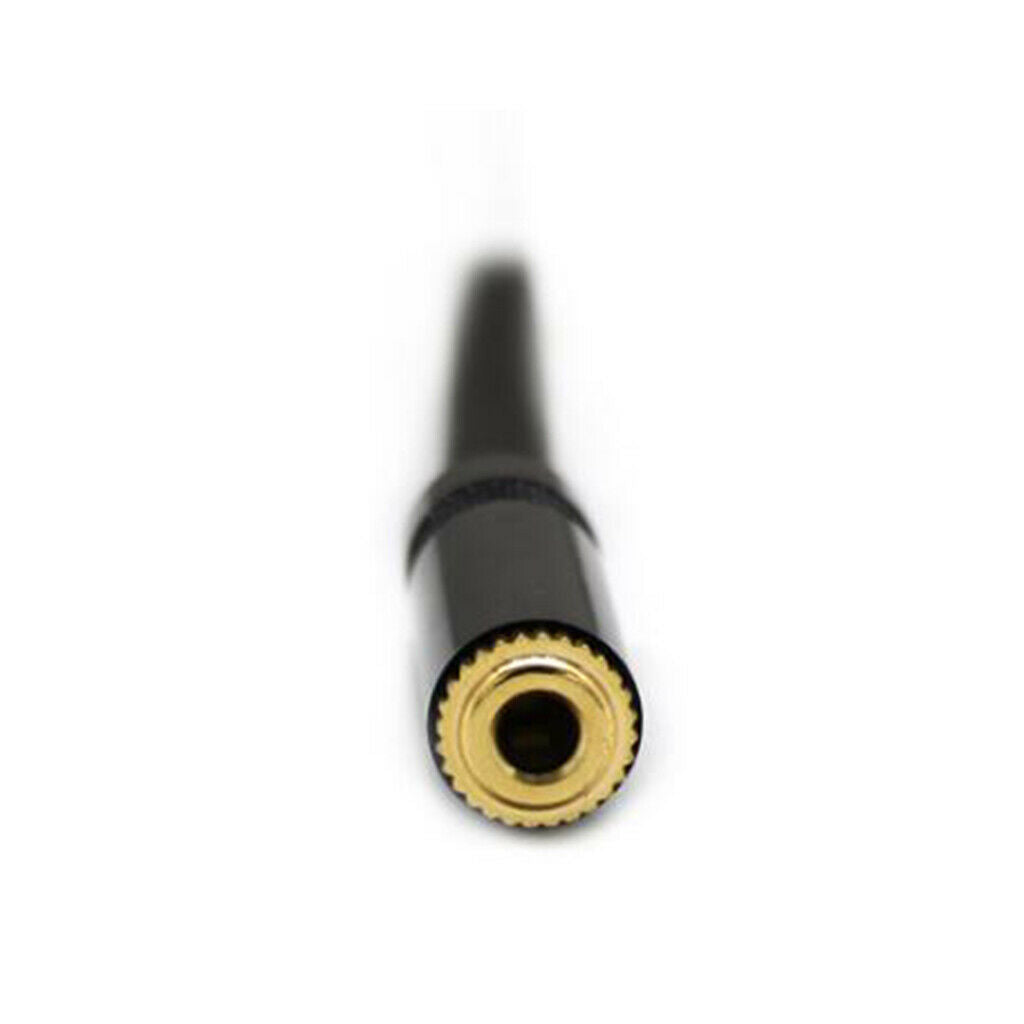 3.5mm (TRS) Mini-  Female Microphone Adapter to 3-pin XLR Male Connector for