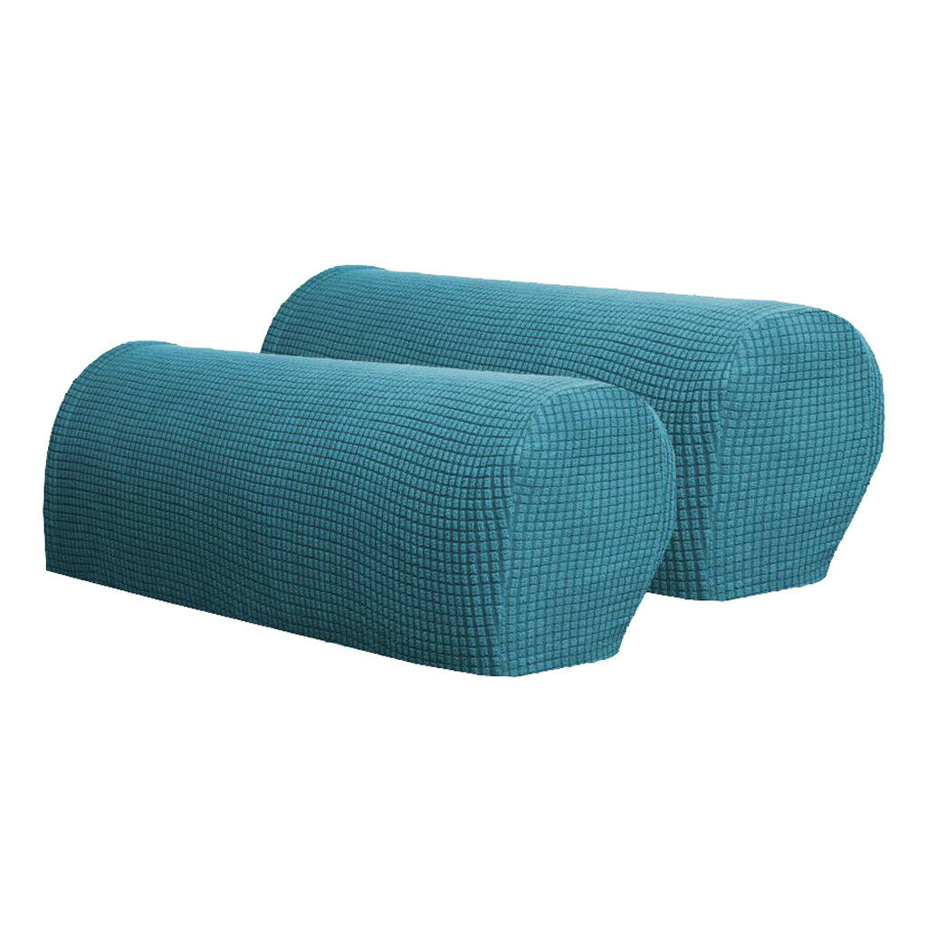 2 Pairs Sofa Armrest Cover Couch Arm Cover with 50 Pieces  Pins
