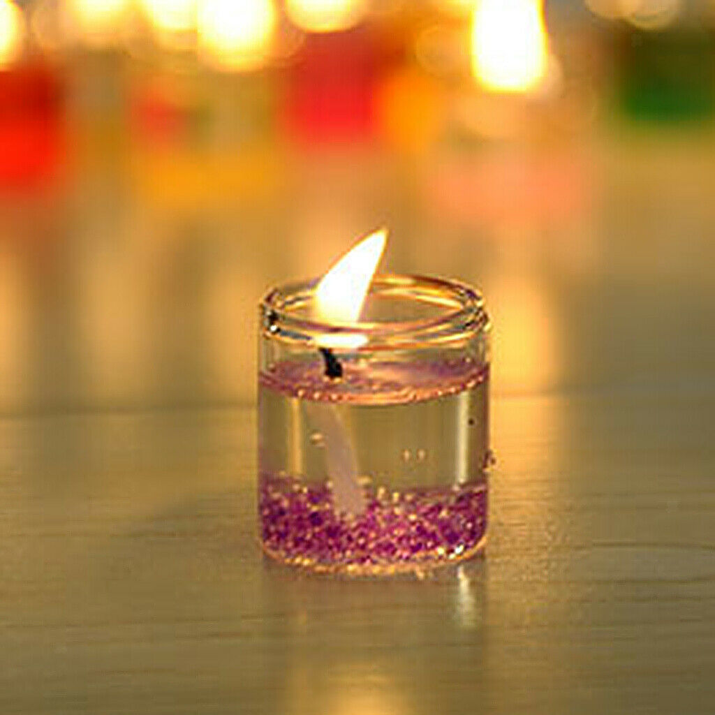 24pcs Creative Jelly Candle Romantic Candle for Office Living Room Ornament